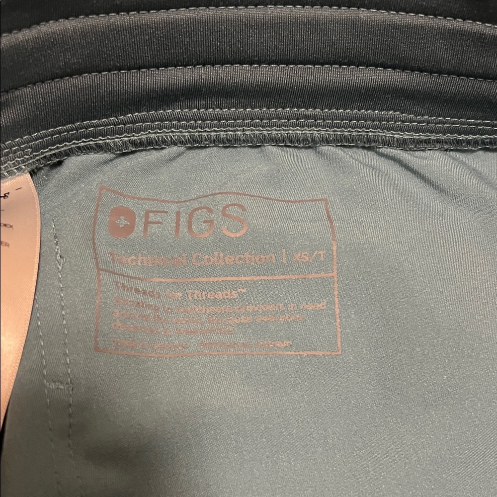 Figs Xs/T Teal Jogger Pants With Drawstring - image 2